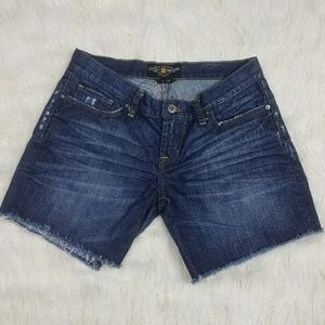 Lucky Brand Riley Cut Off Shorts Size 27